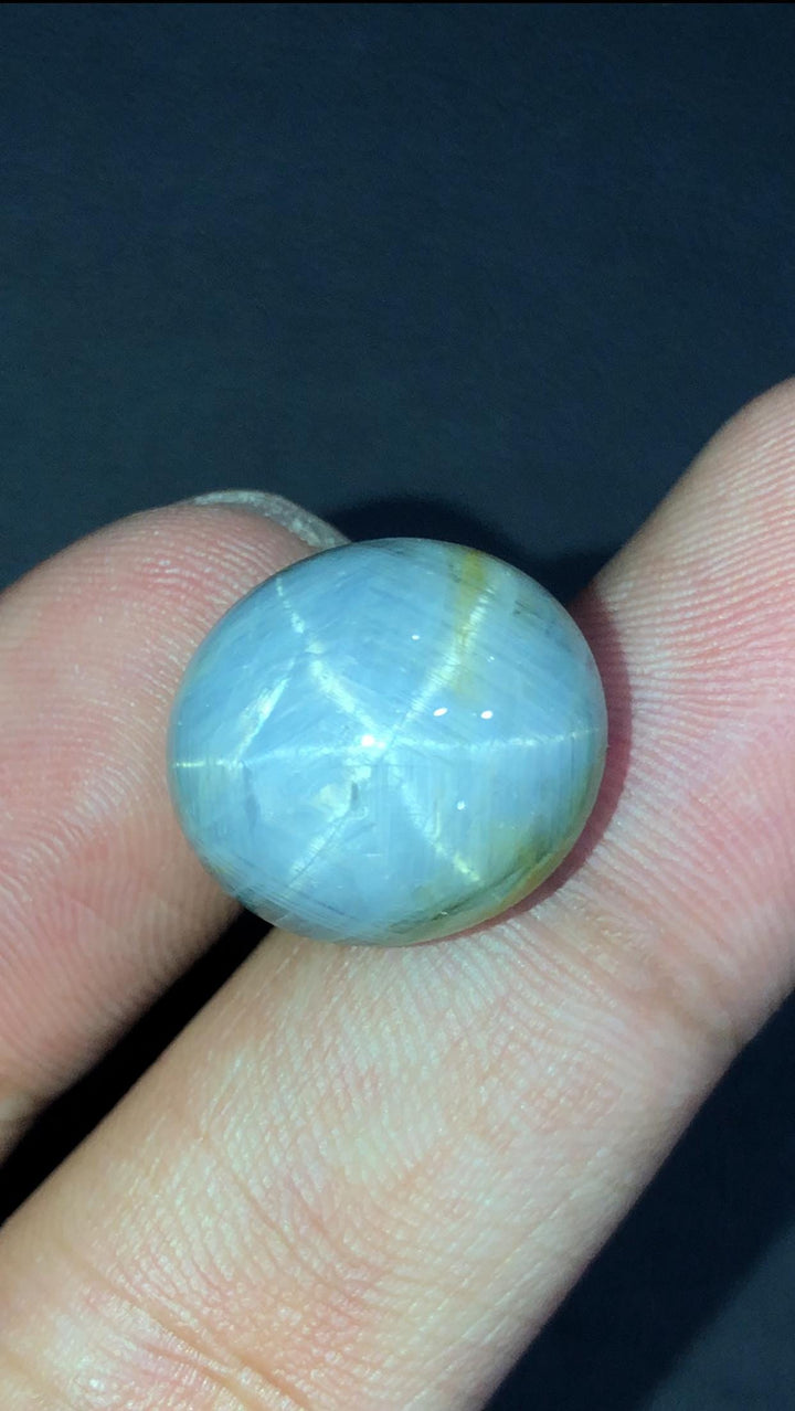 AIG Certified Natural Star Sapphire Gemstone