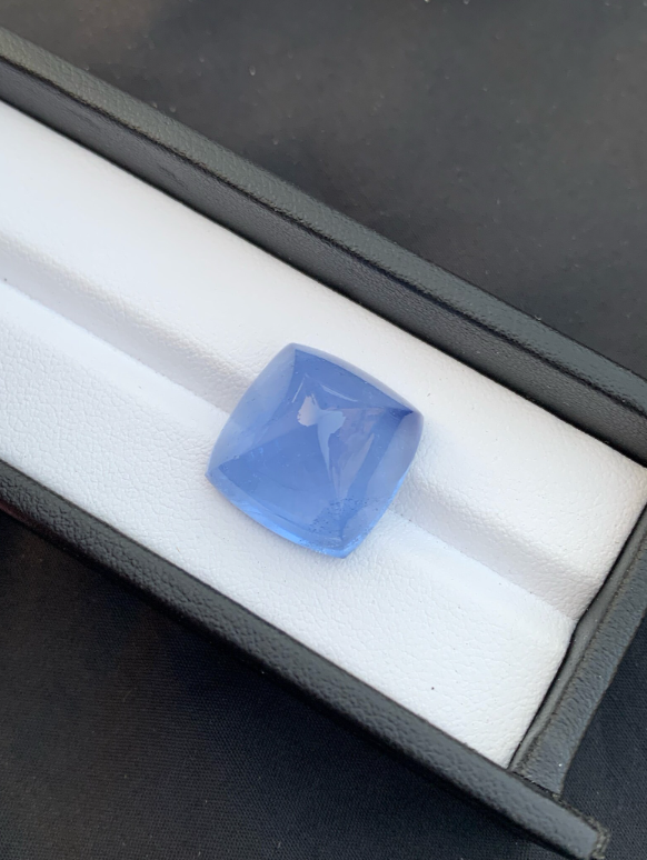 Deep Blue Aquamarine Cabochon For Sale, Deep Blue Cabochon Necklace Stone, Wire Jewelry Gemstone, Santa Maria Aquamarine Cab, 28.35 CT