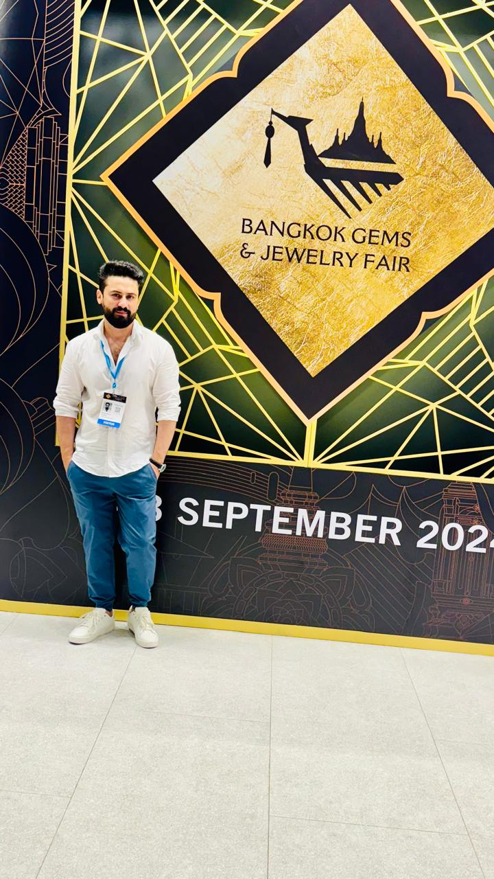 At the Bangkok Gems & Jewelry Fair, September 2024