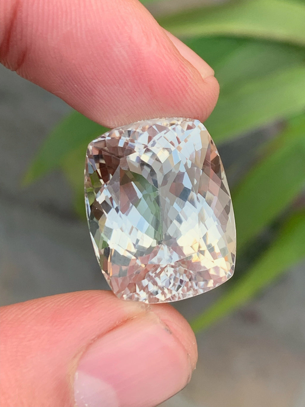 Natural Sherry Topaz Loose gemstone Fancy Cut - 52.80Carats