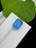 Santa Maria Aquamarine Gemstone: Emerald Cut Deep Blue Beryl, 6.15 CT