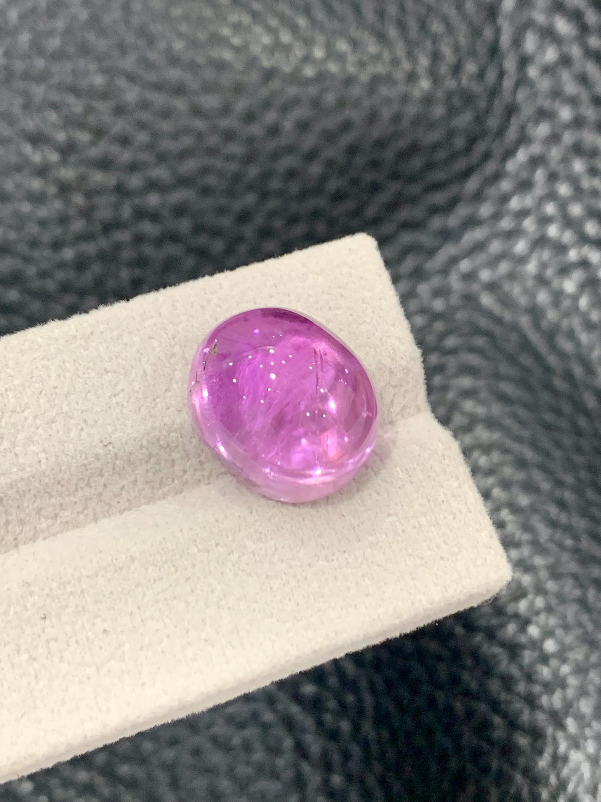 Pink Kunzite 17.70ct Oval Cabochon | Afghan Pink | Collector Grade Gem
