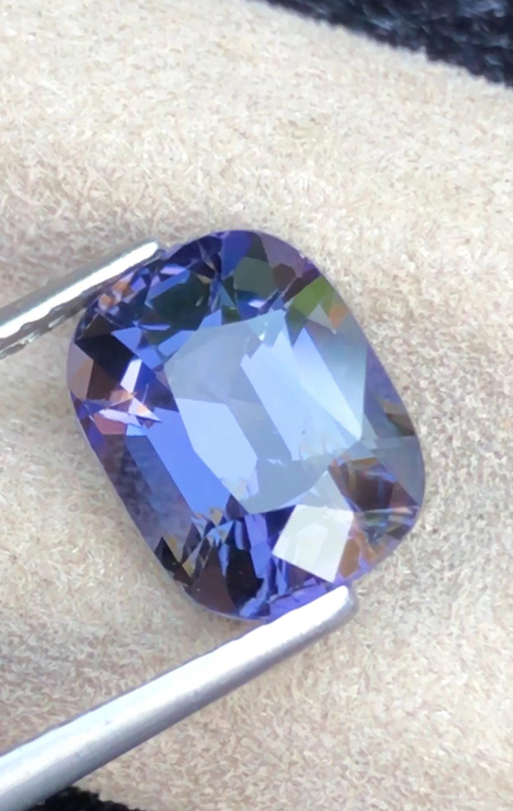 GRS Certified Color Change Spinel Faceted Cut – Color-Change Blue to Purple with Certificate.