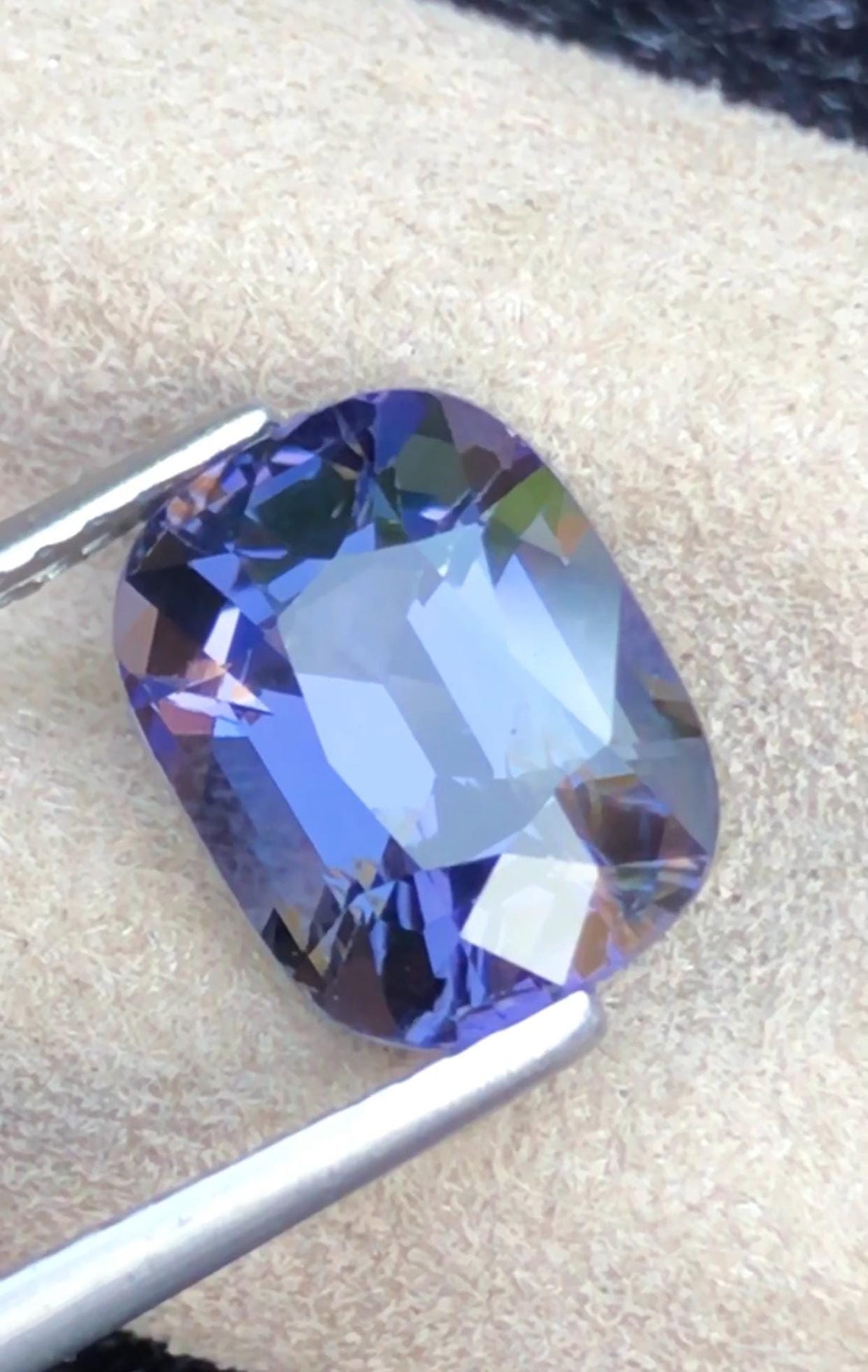 GRS Certified Color Change Spinel Faceted Cut – Color-Change Blue to Purple with Certificate.