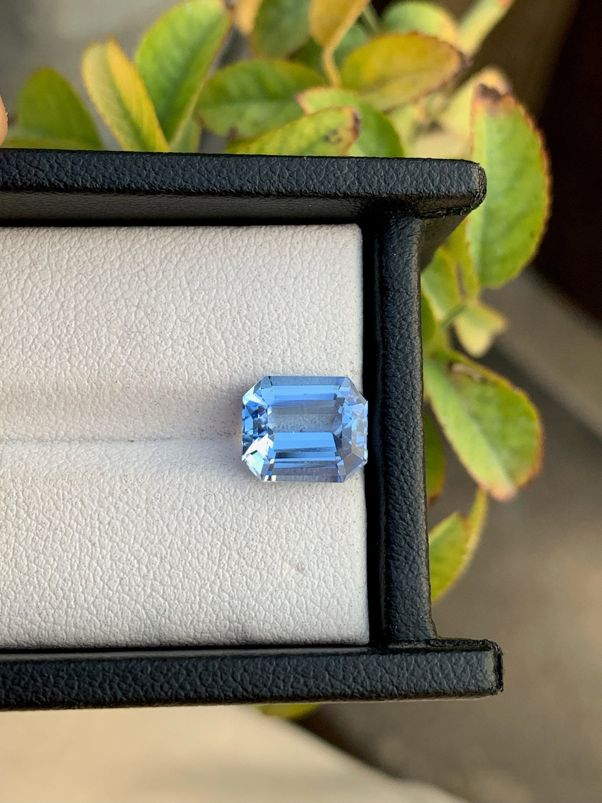 Santa Maria Blue Aquamarine Gemstone: Emerald Cut, 3.30 Carats