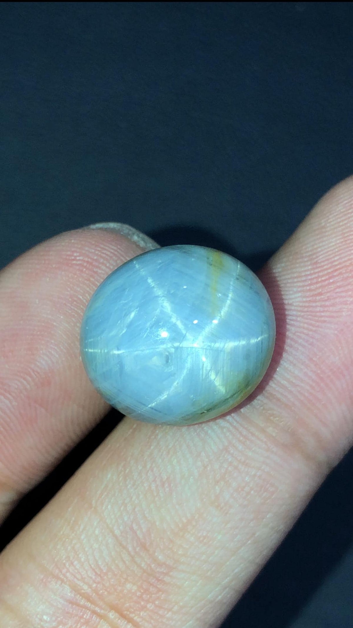 AIG Certified Natural Star Sapphire Gemstone