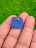 Santa Maria Aquamarine Cabochon: Deep Blue Gemstone, March Birthstone, 38.60 CT
