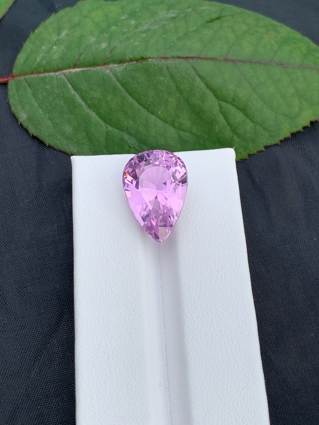 Pear Shape Pink Kunzite Gemstone: Natural November Birthstone, 14.65 CT