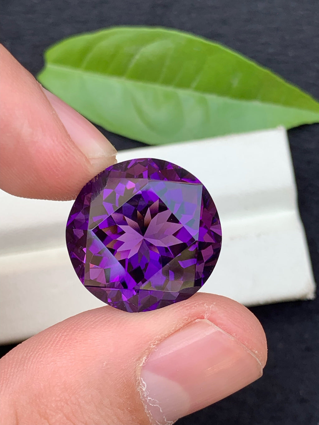 Fancy Cut Natural Amethyst Loose Gemstone - 33 carats