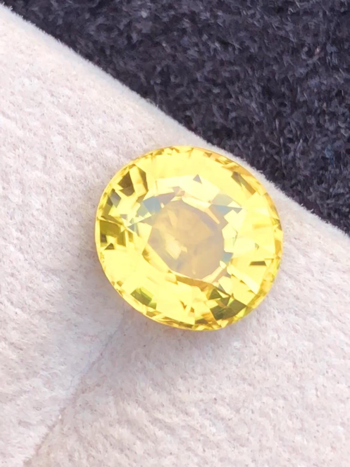 Natural Sinhalite 4.00 Oval Faceted Cut – Certified Ceylon Certified Gemstone