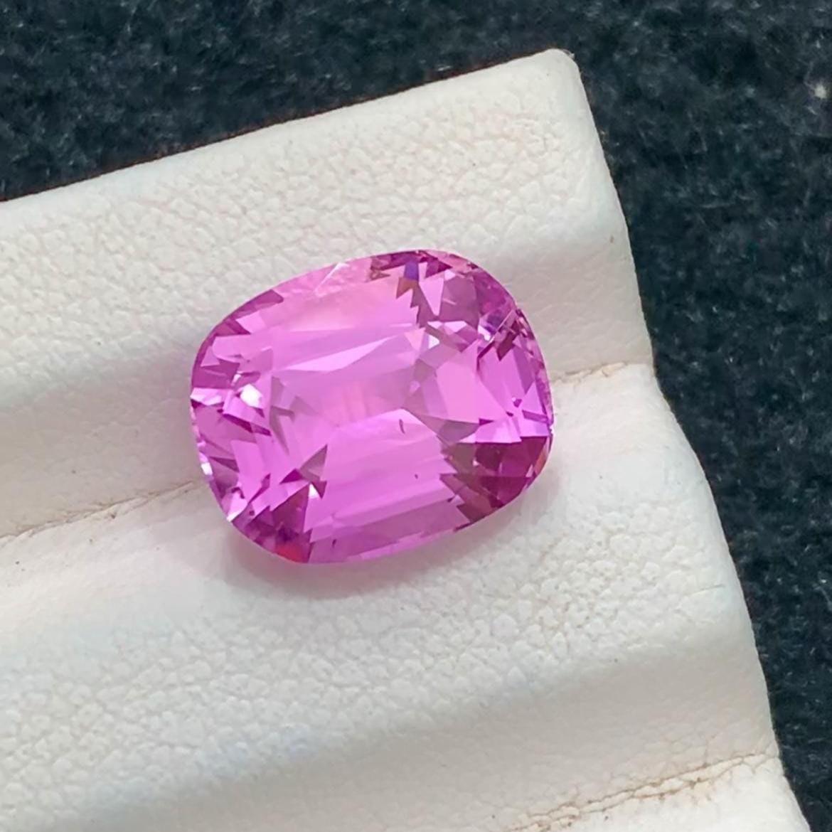 Pink Kunzite 5.60ct Cushion Cut Gem – Afghanistan Spodumene
