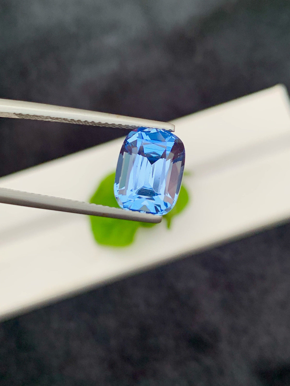 Santa Maria Aquamarine Gemstone: 4.25 CT Cushion Cut Loose Stone