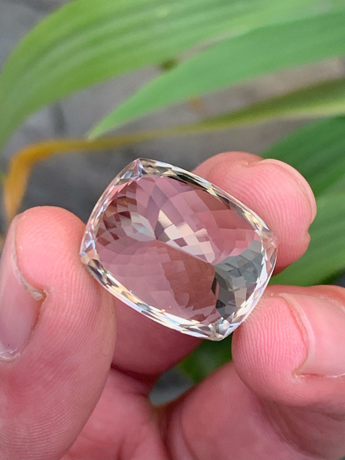 Natural Sherry Topaz Loose gemstone Fancy Cut - 52.80Carats