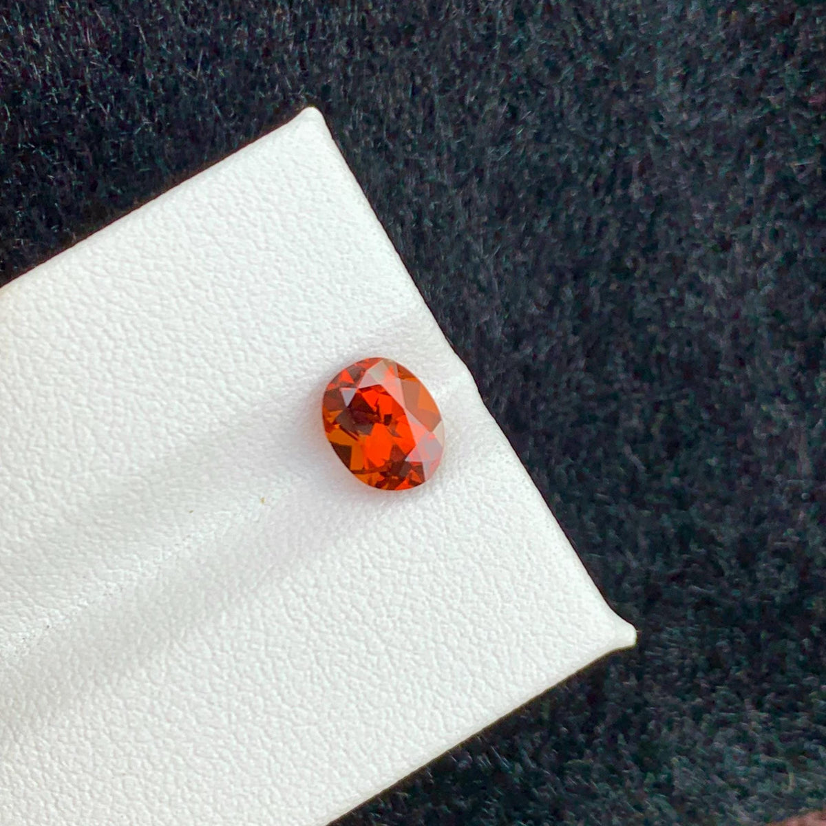 Fanta Garnet 1.55ct Oval Cut Loose Gemstone from Madagascar