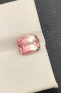 Bi Colour Tourmaline 1.95 Carat Cushion Cut – 8x6.49x5.23mm Loose Gemstone