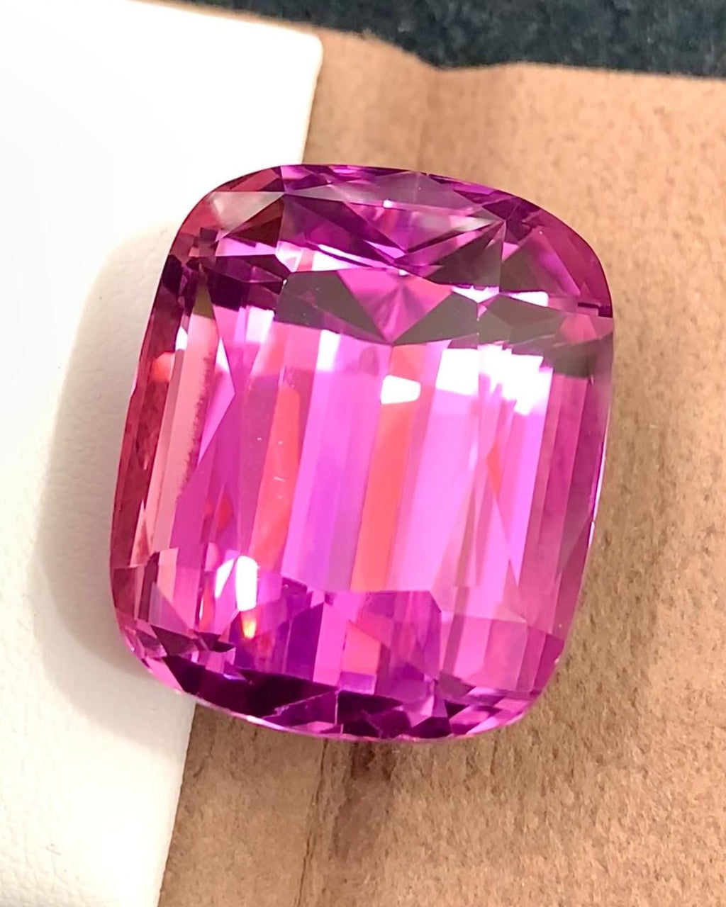Pink Kunzite 91.90 Carat Brilliant Cushion Cut from Afghanistan