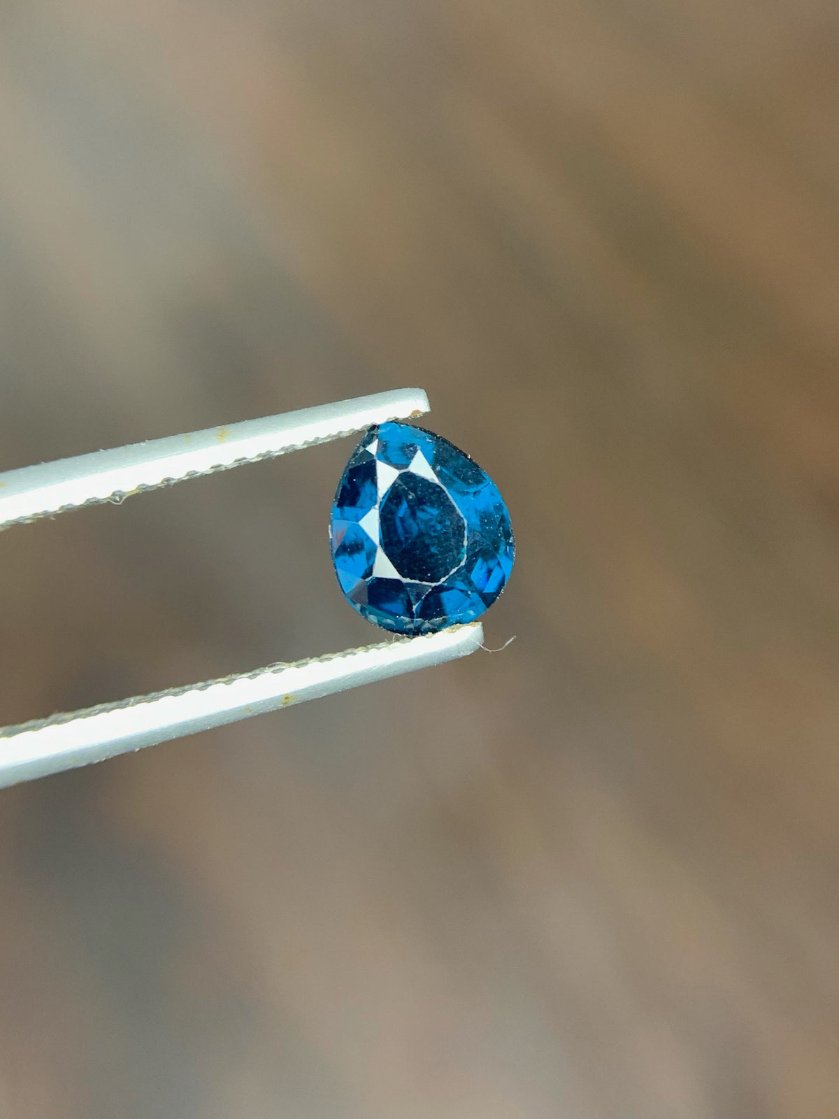 Deep Blue Spinel Gemstone, Faceted Spinel Stone, August Birthstone, 1.55 CT