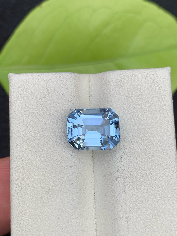 Santa Maria Blue Aquamarine Gemstone: Emerald Cut, 2.25 Carats