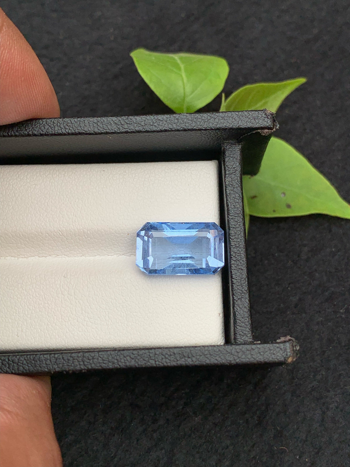 Santa Maria Blue Aquamarine Gemstone: Emerald Cut, March Birthstone (6.30 Carats)