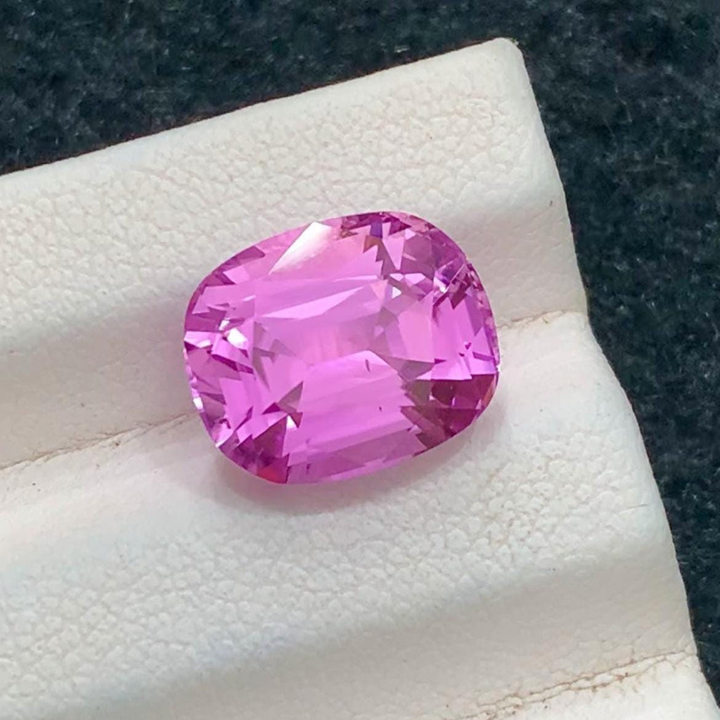 Pink Kunzite 5.60ct Cushion Cut Gem – Afghanistan Spodumene