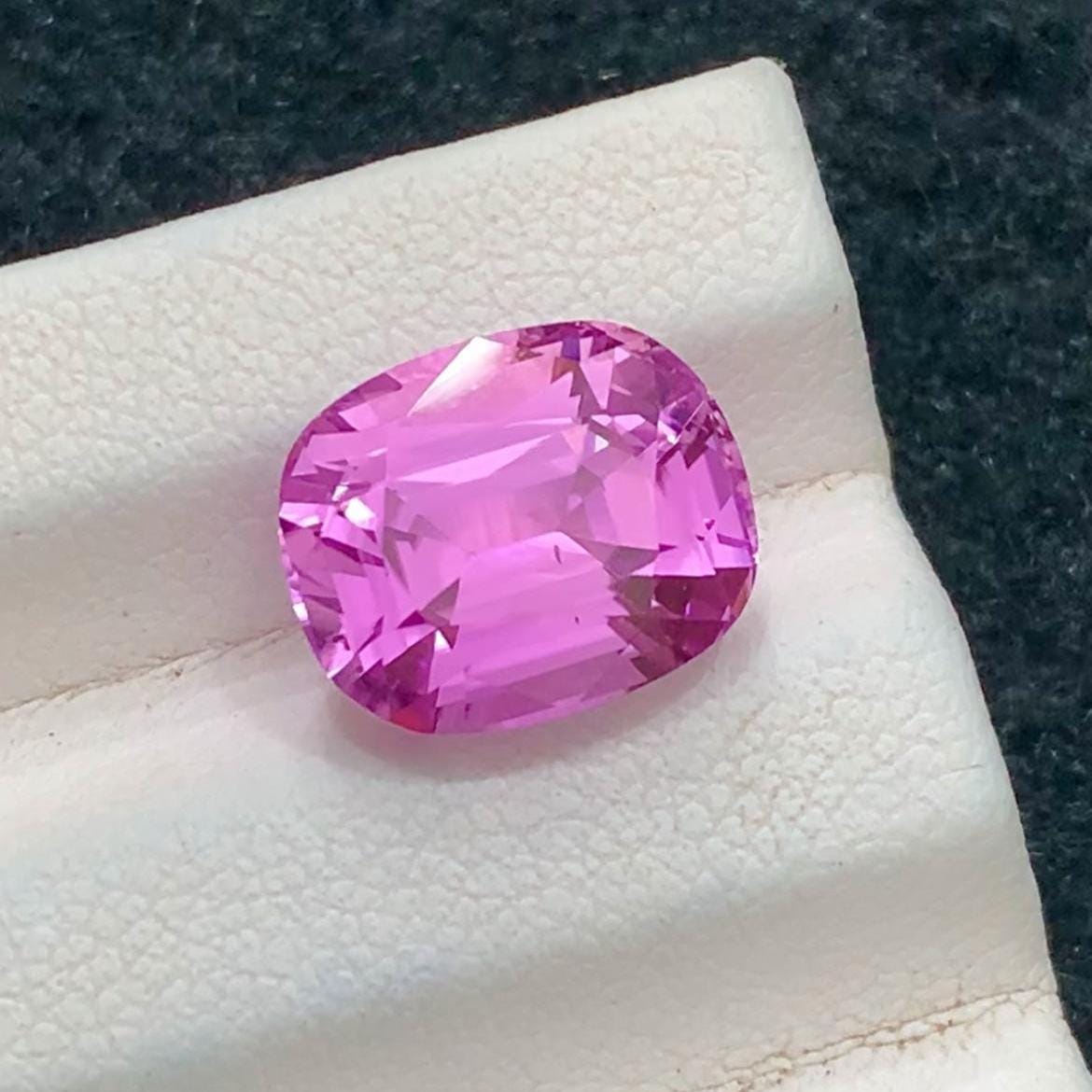 Pink Kunzite 5.60ct Cushion Cut Gem – Afghanistan Spodumene