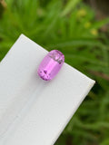 Lavender Pink Kunzite Gemstone: Oval Faceted Cut, 4.75 CT