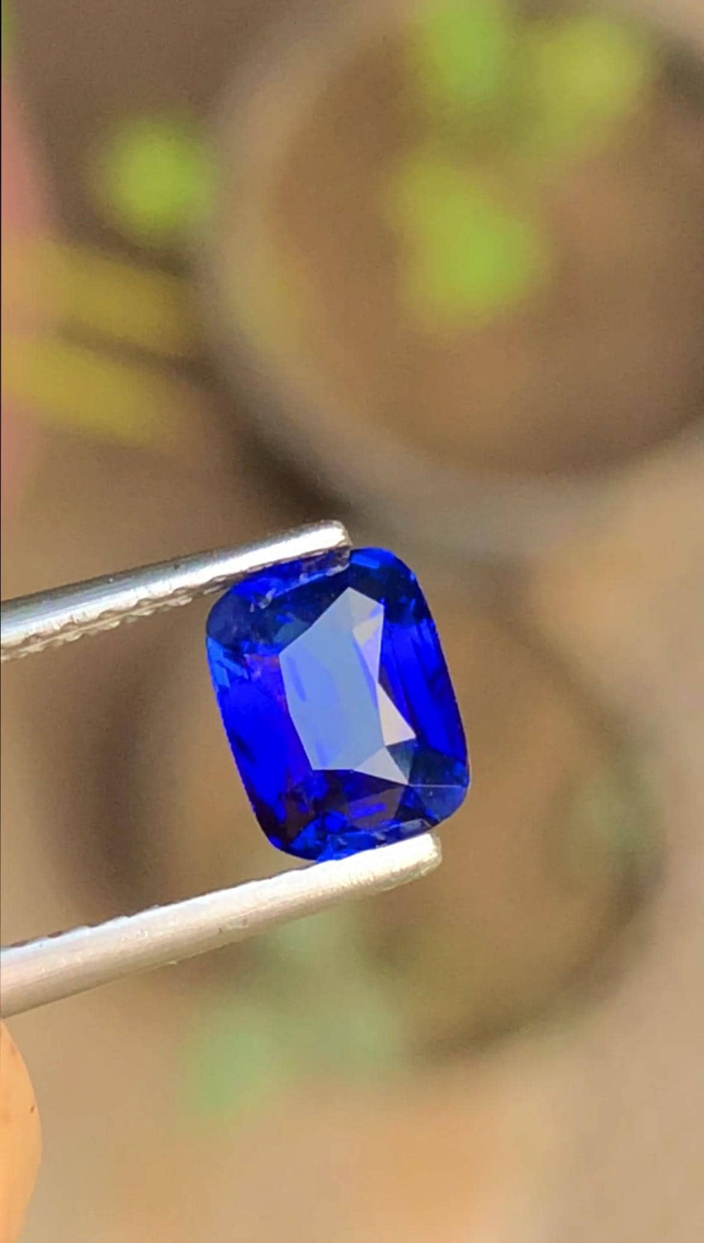 Royal Blue Sapphire 1.19ct Cushion Cut with Certificate – Madagascar Origin