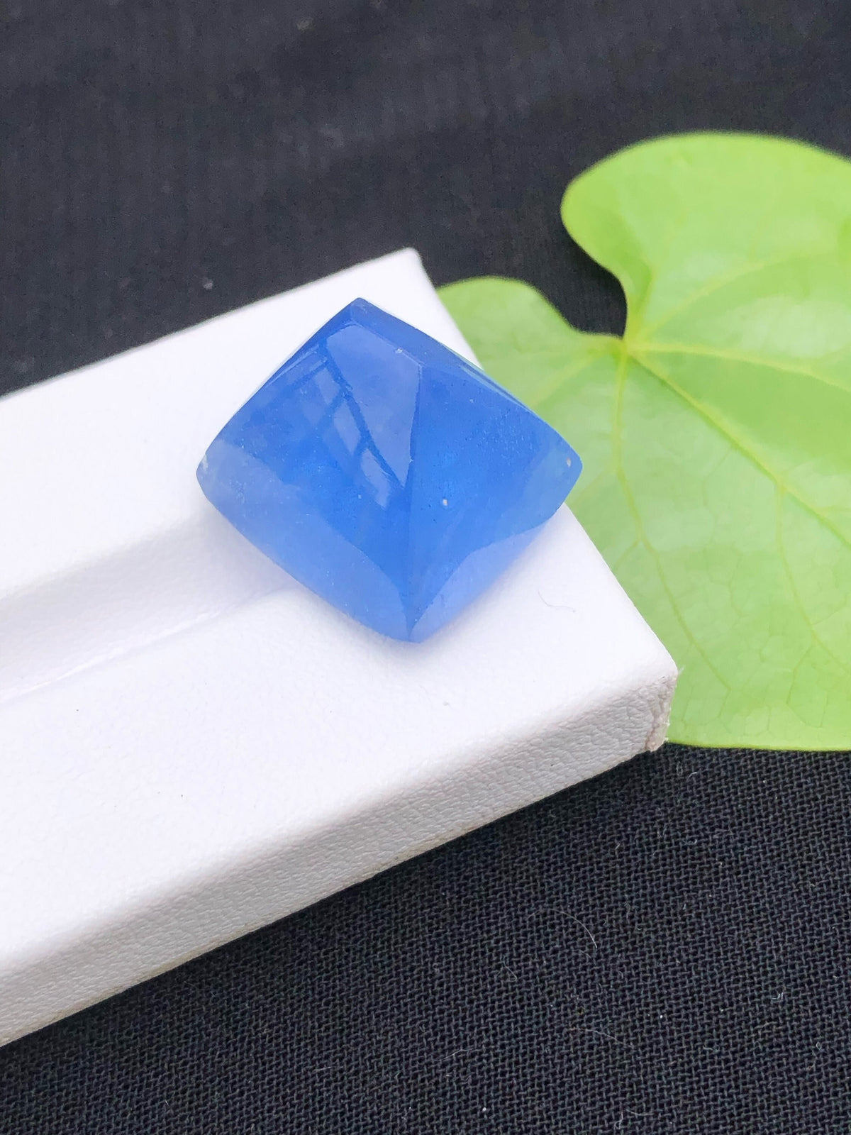 Mariner Blue Aquamarine Sugarloaf Cabochon: 28.25 CT March Birthstone