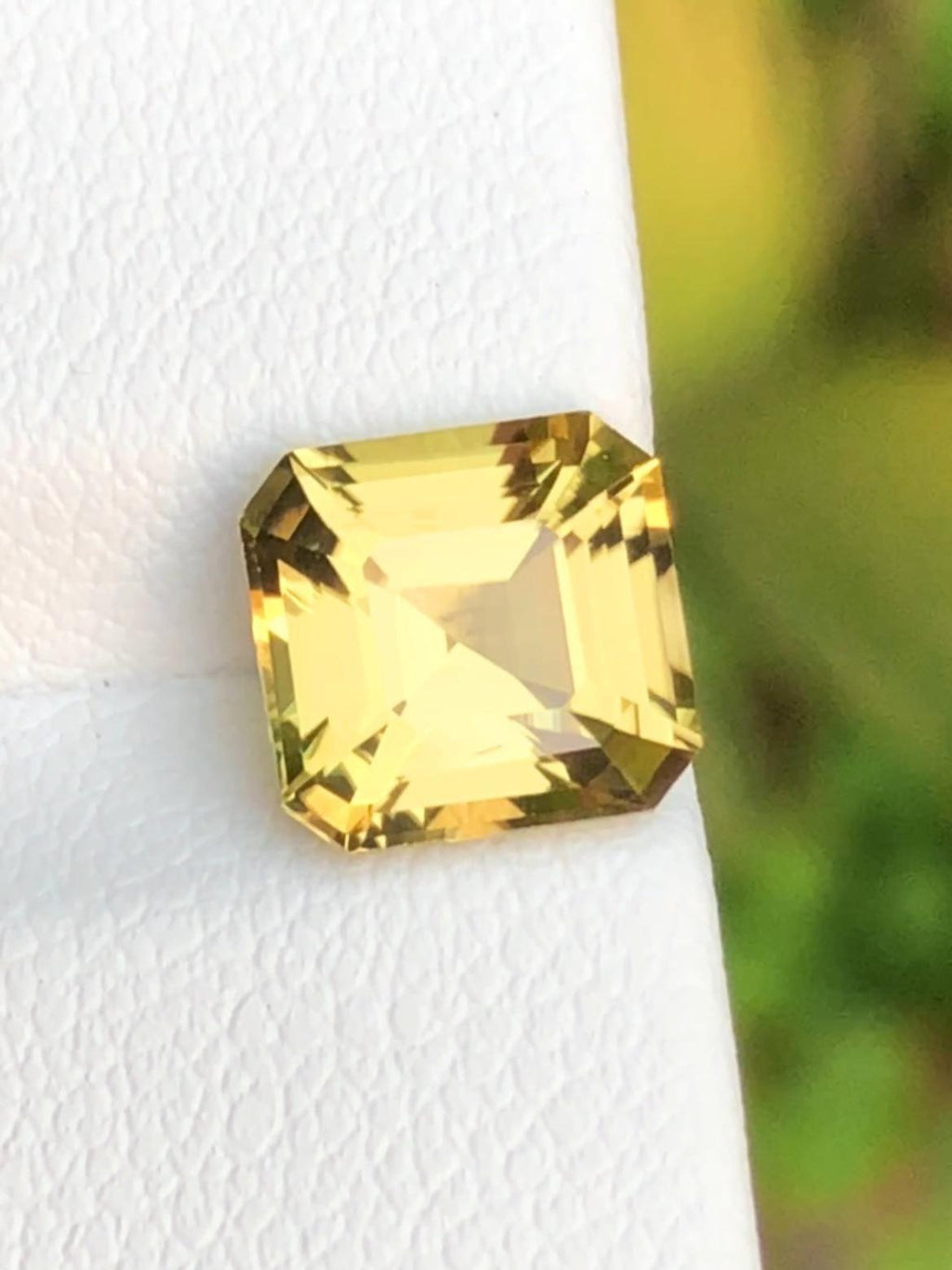 Natural Sinhalite 2.84ct Octagonal Cut – Certified Ceylon Faceted Gemstone