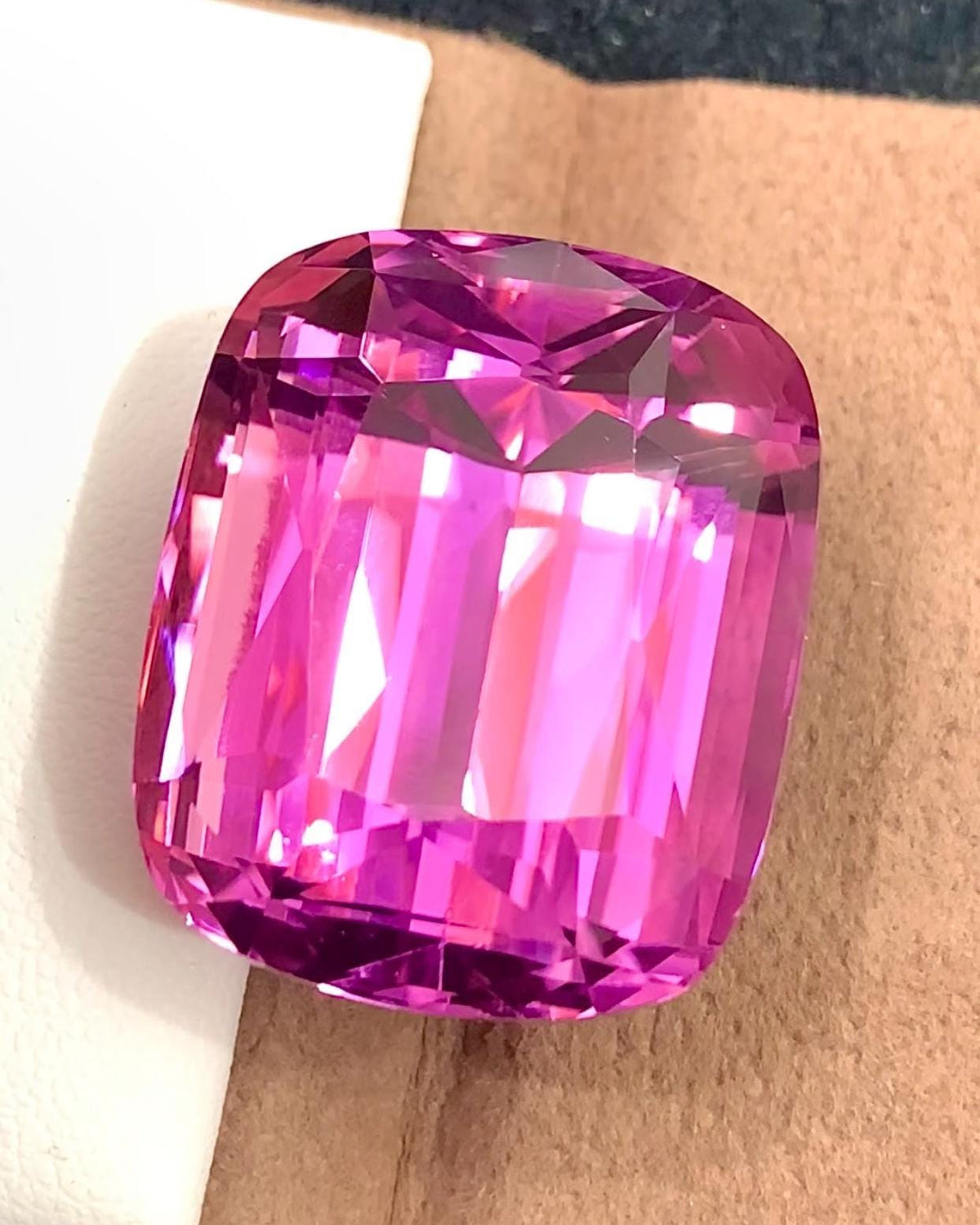 Pink Kunzite 91.90 Carat Brilliant Cushion Cut from Afghanistan