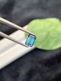 Ink Blue Tourmaline Stone For Ring Making, Faceted Tourmaline Gemstone, 1.35 CT