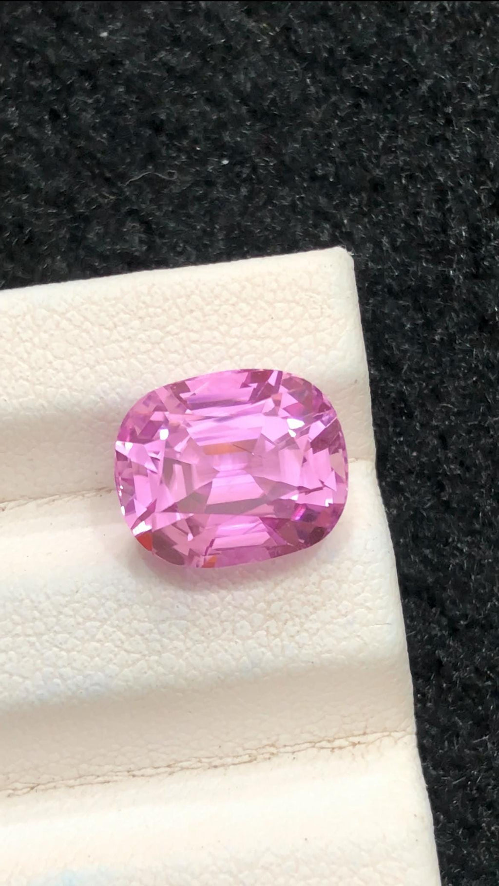 Pink Kunzite 5.75ct Cushion Cut Afghanistan – Vibrant Pastel Gem