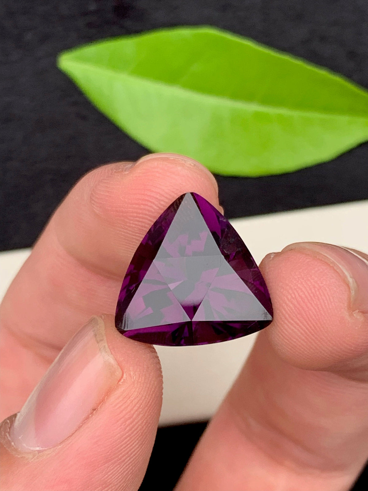 Fancy Cut Natural Amethyst Loose Gemstone -17 carats