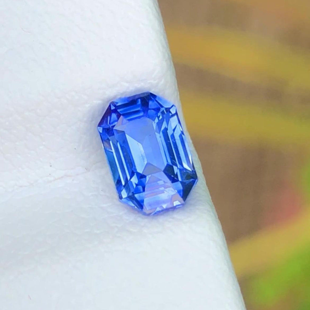 Royal Blue Sapphire 1.07ct -Octagonal Cut – Madagascar
