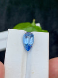 Santa Maria Aquamarine Gemstone: 4.05 CT Pear Cut Stone