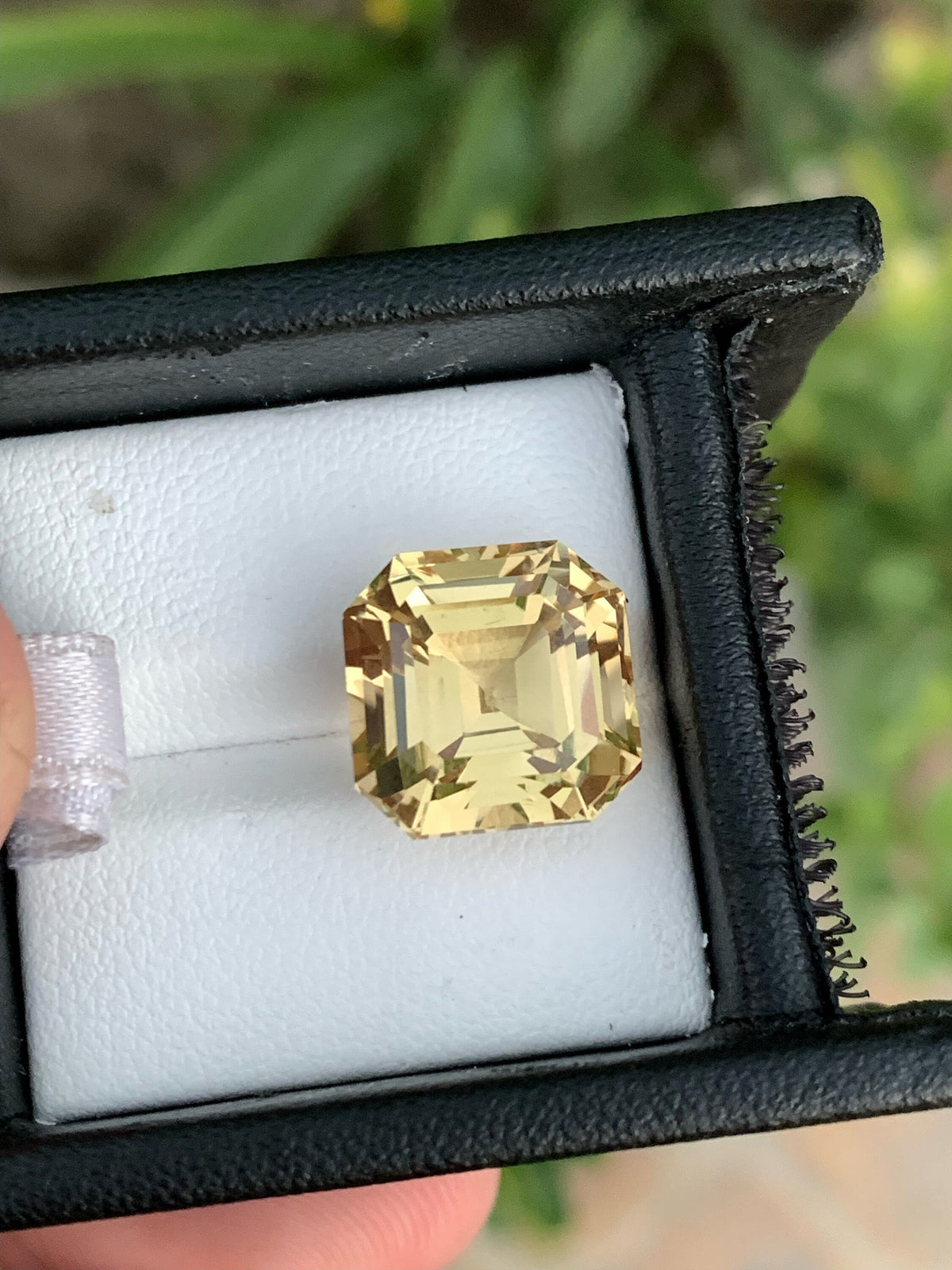 Sherry Topaz Gemstone: 15 CT Asscher Cut Imperial Topaz, November Birthstone