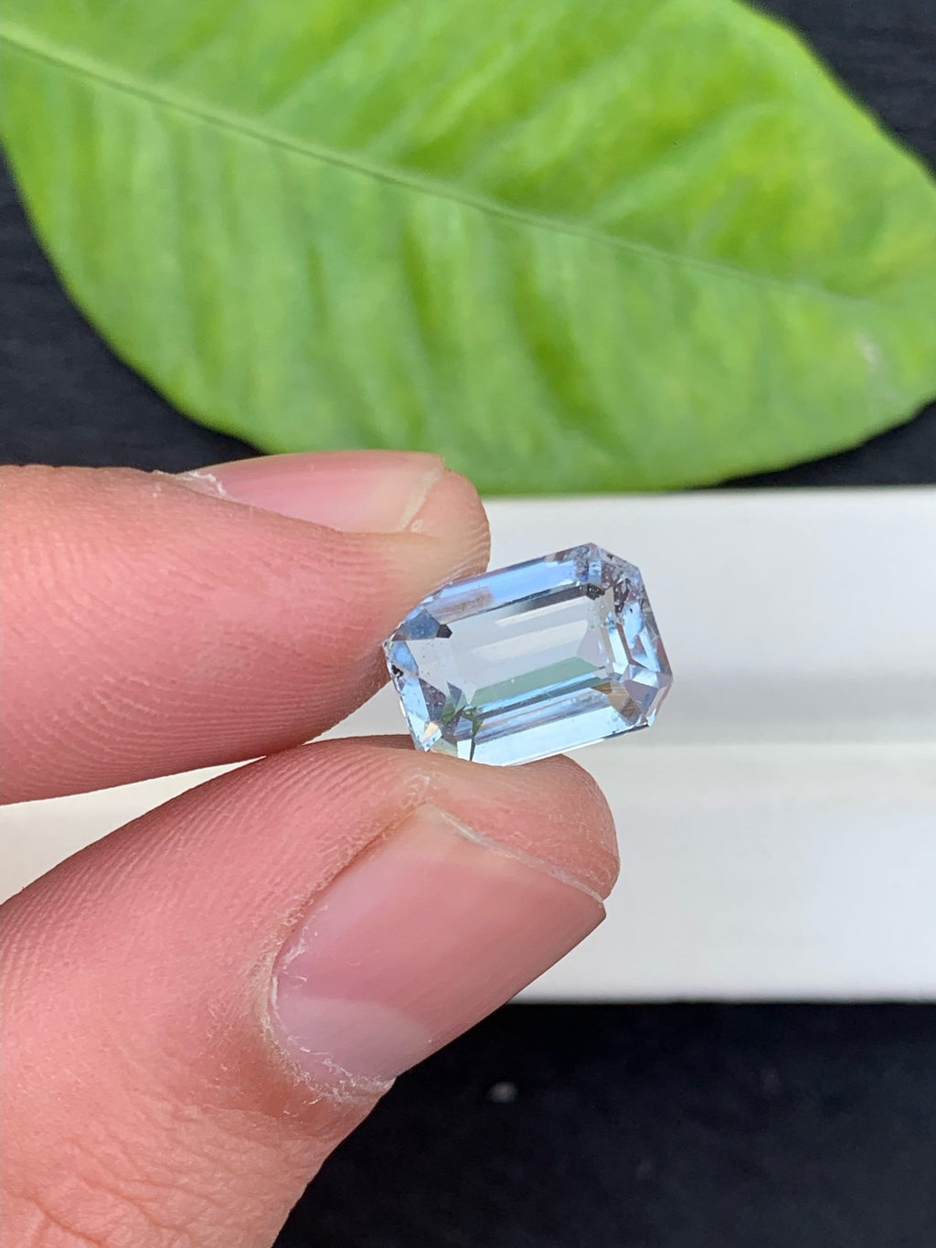 Santa Maria Aquamarine Gemstone: 5.95 CT Emerald Cut Loose Gem
