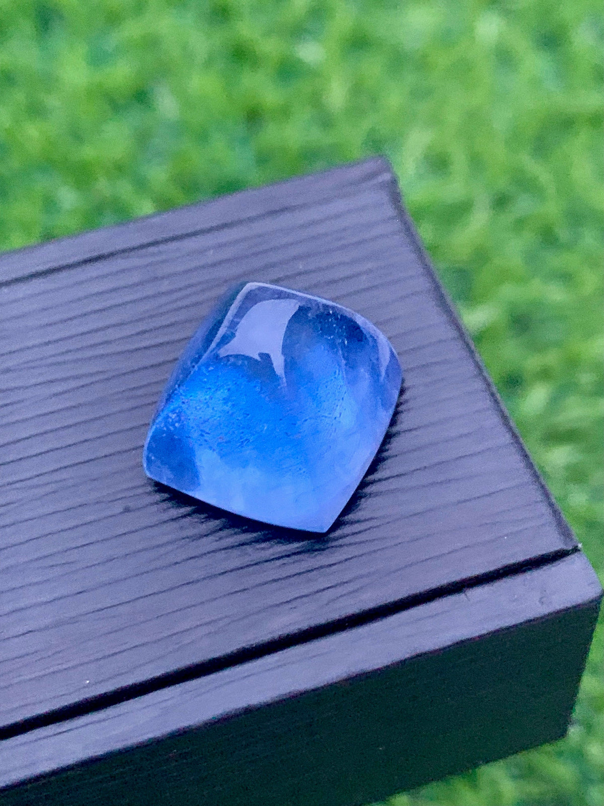Deep Blue Aquamarine Sugar Loaf Cabochon: March Birthstone, 25.35 CT