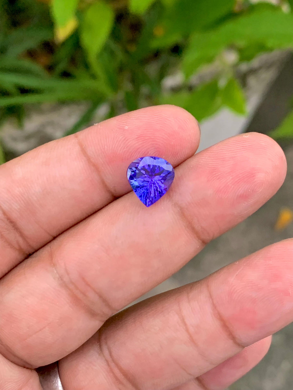 Natural Tanzanite Gemstone: 2.72 Carat Pear Shape, December Birthstone