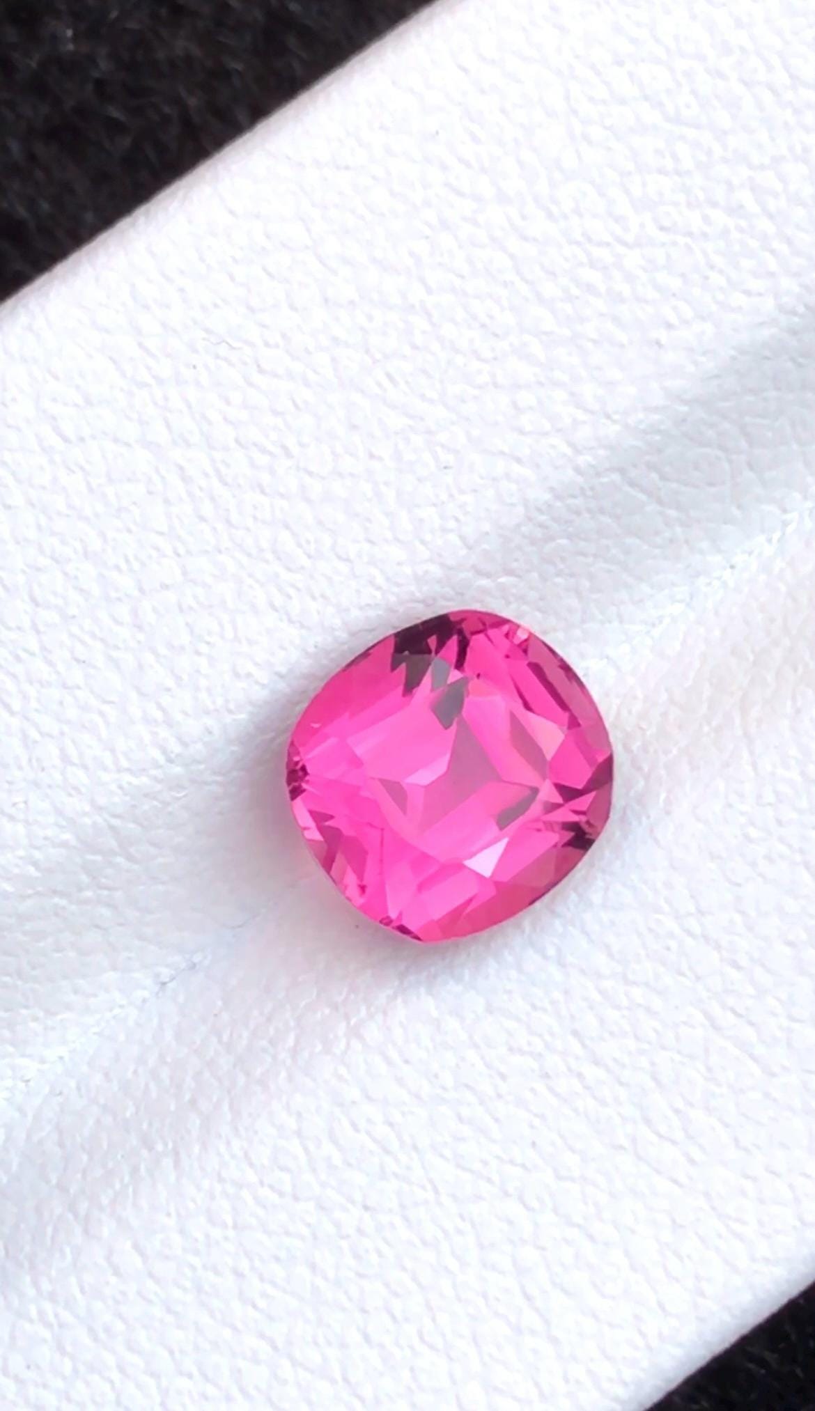 Pink Tourmaline 2.77ct Cushion Cut Afghanistan Loose Gemstone Collector Jewelry