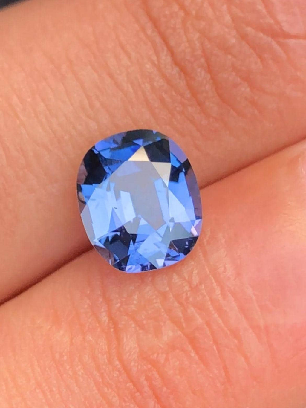Purple Blue Spinel 2.15 Emerald Octagonal Cut Burma