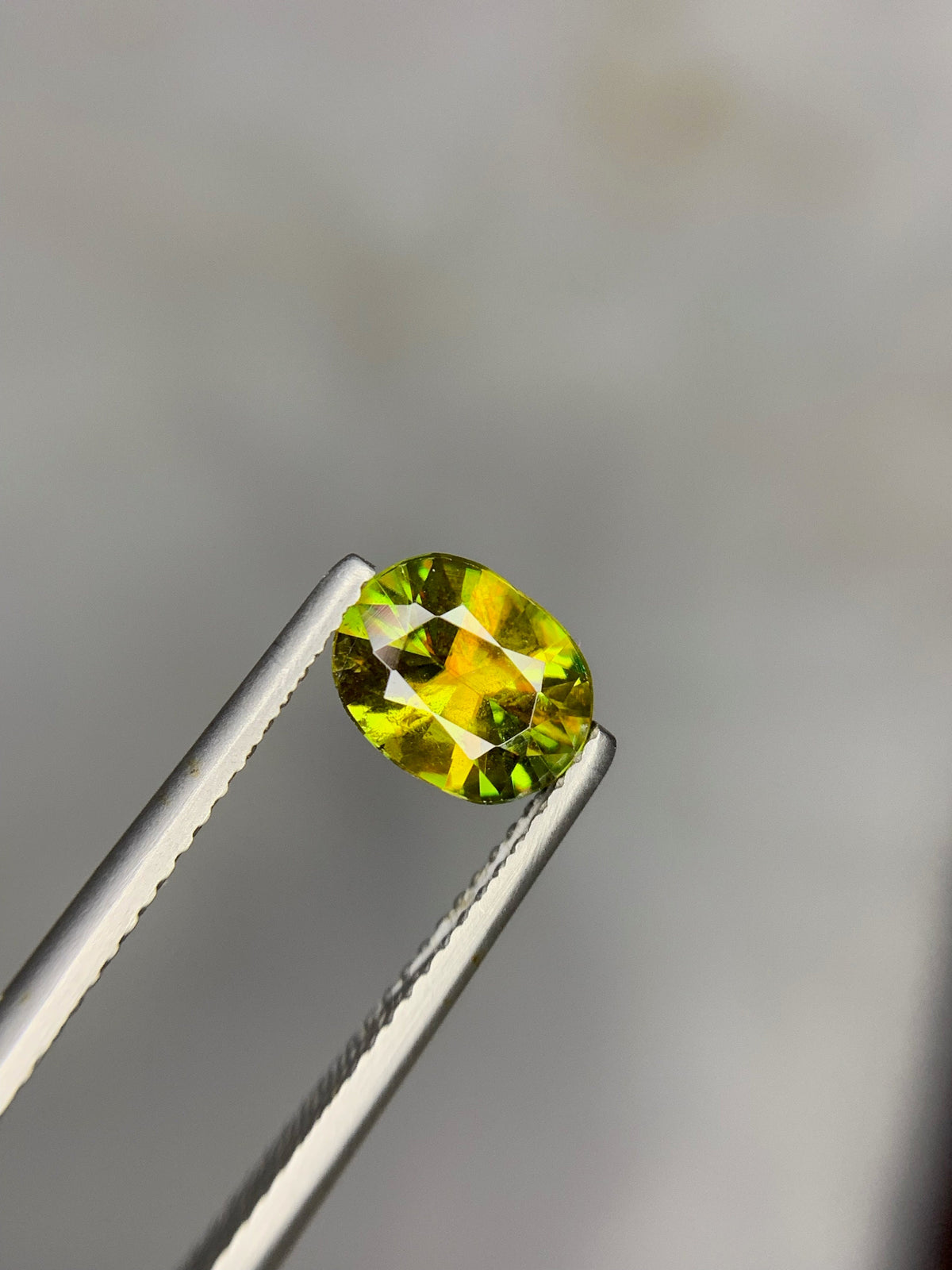 1.20 CT Oval Cut Sphene Gemstone: Himalayan Titanite Stone