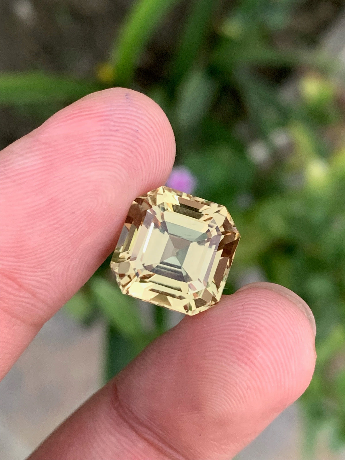 Sherry Topaz Gemstone: 15 CT Asscher Cut Imperial Topaz, November Birthstone