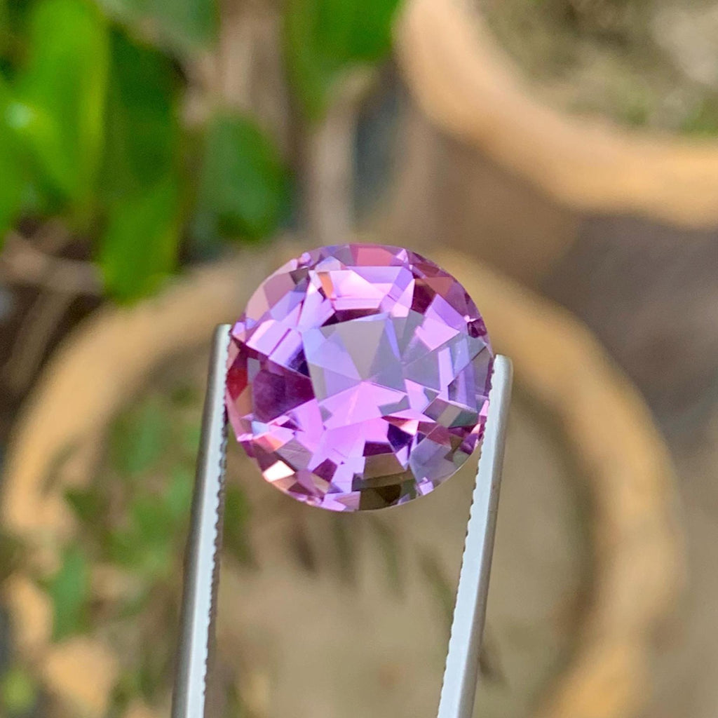 Amethyst 11.50 Carat Fancy Round Cut – Brazil Origi