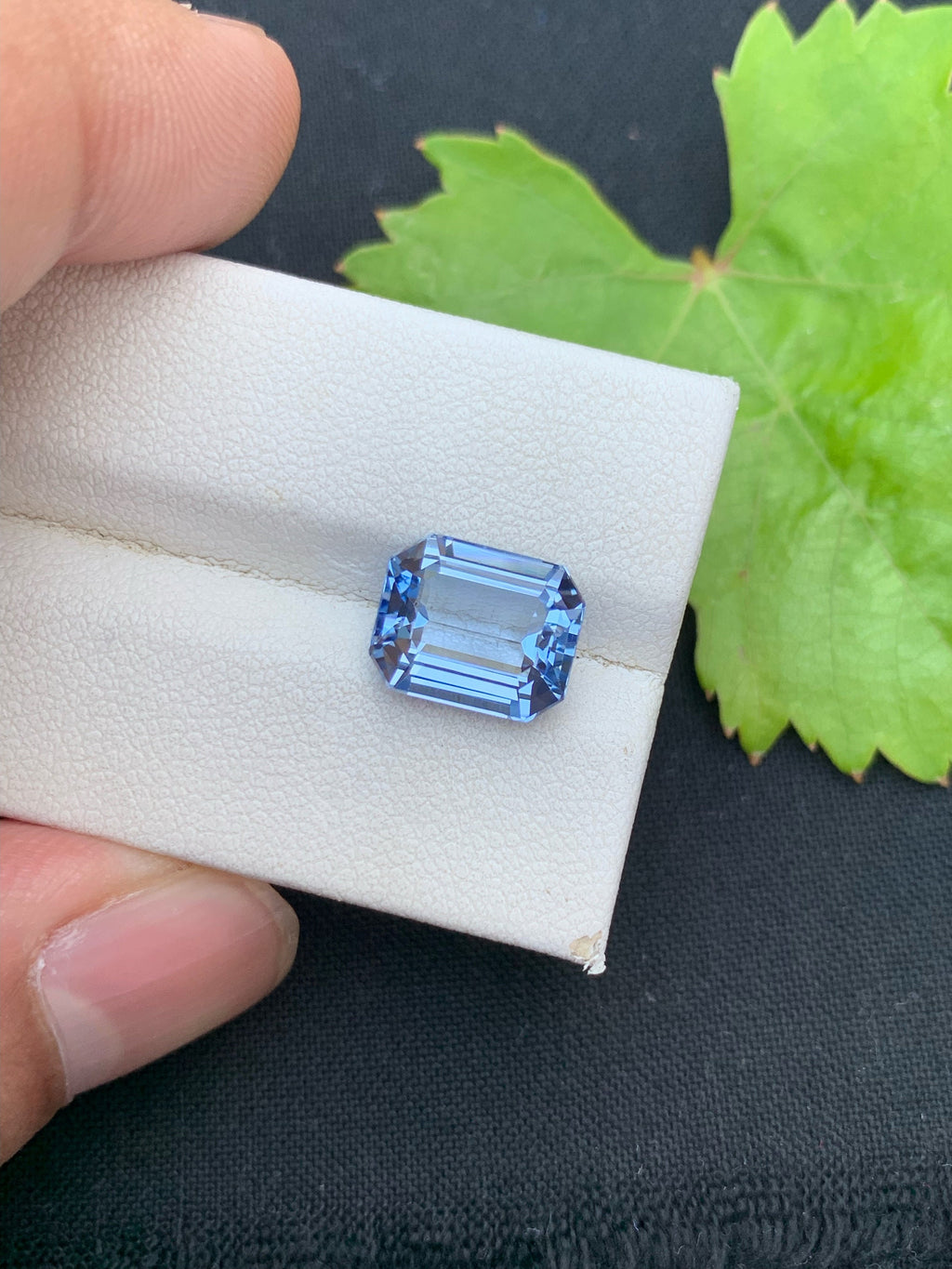 Santa Maria Blue Aquamarine Gemstone: Emerald Cut Beryl, 3.60 Carats