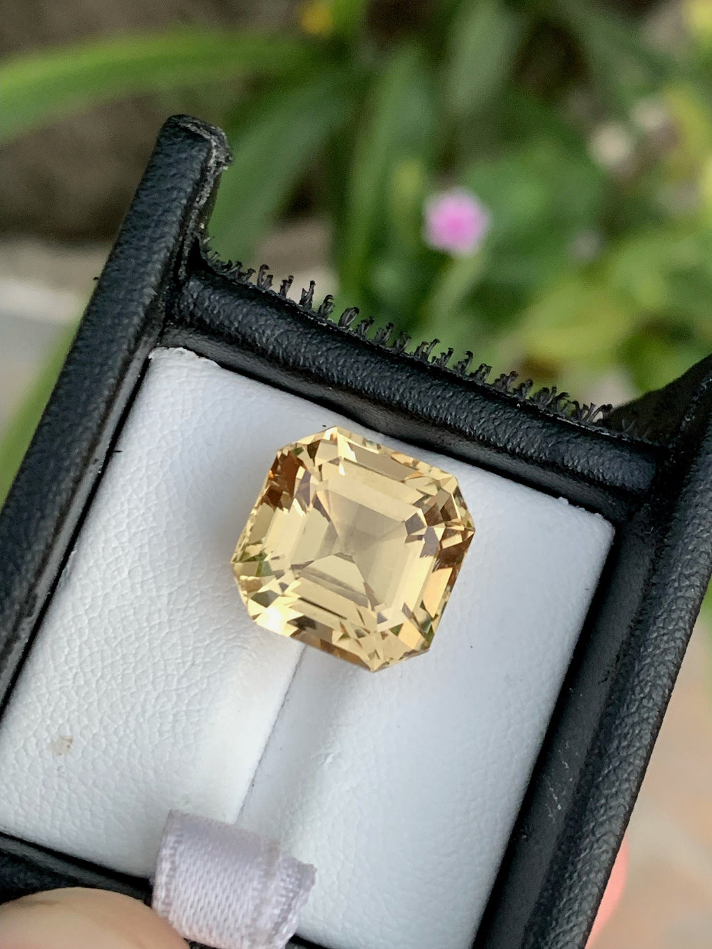 Sherry Topaz Gemstone: 15 CT Asscher Cut Imperial Topaz, November Birthstone
