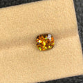 1.55 CT Cushion Cut Sphene Gemstone: AAA Fire Titanite