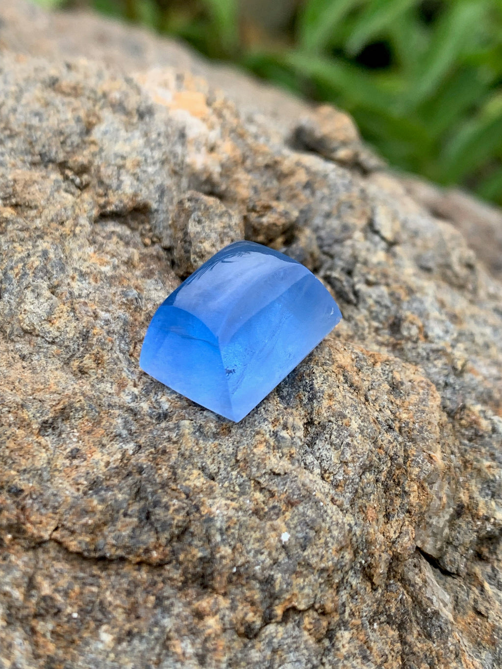 Santa Maria Aquamarine Cabochon: 24.15 CT Deep Blue Gemstone