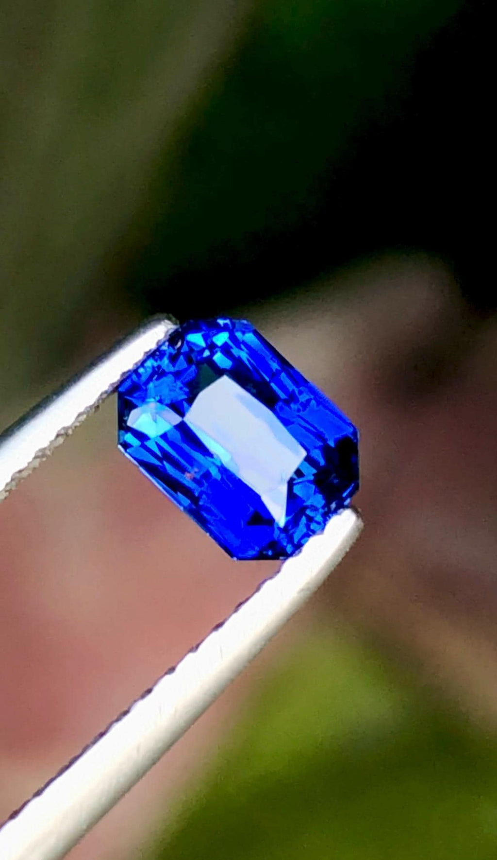 Royal Blue Sapphire 1.08 Ct Octagonal Radiant Cut – Certified Ceylon Sapphire from Sri Lanka