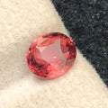 Padparadscha Sapphire 1.56ct Oval Cut – Vibrant Peach-Pink Glow With Certificate